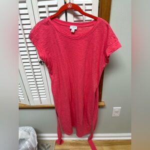 J crew tee shirt dress small